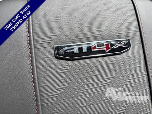 New 2026 GMC Sierra 2500 AT4X AWD/4WD image 44
