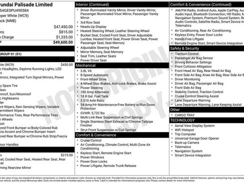 Used 2023 Hyundai Palisade Limited FWD image 7