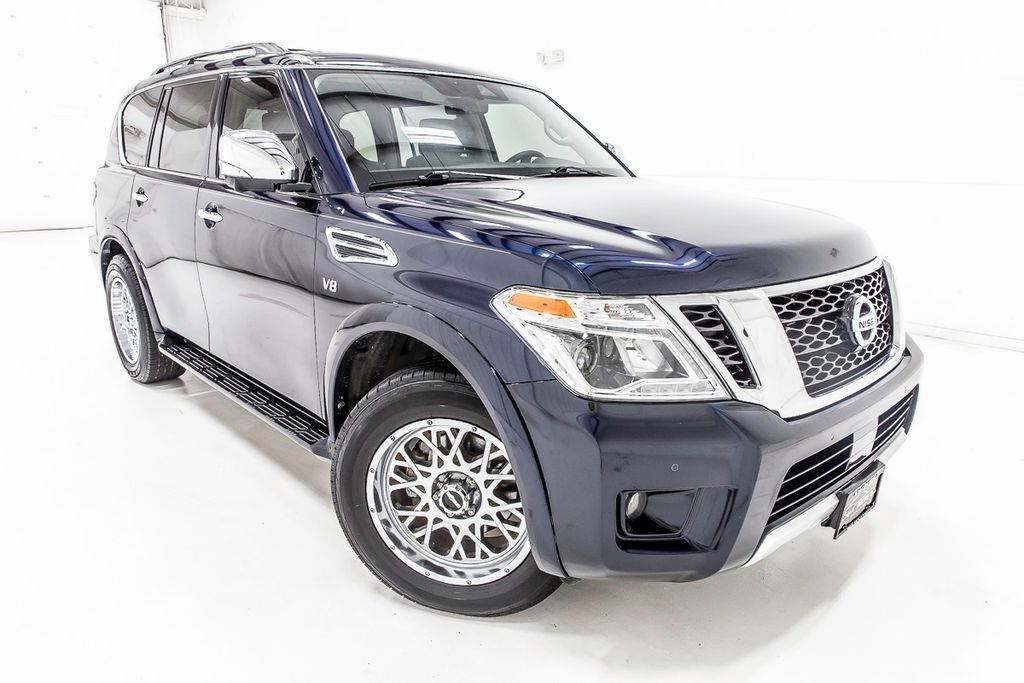 Used 2019 Nissan Armada Platinum w/ Captain's Chairs Package RWD image 8