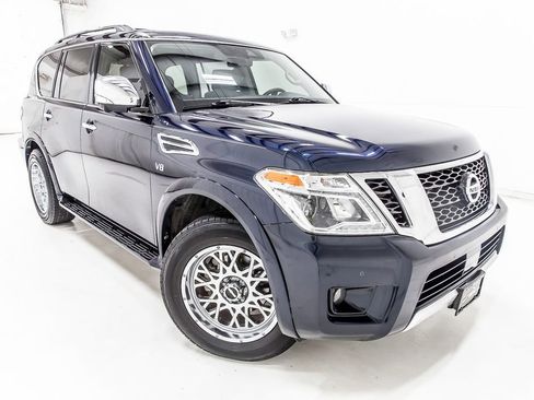 Used 2019 Nissan Armada Platinum w/ Captain's Chairs Package RWD image 8