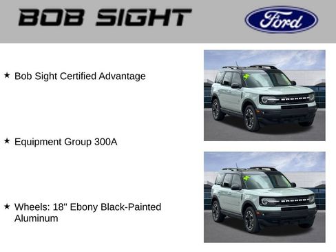 Used 2024 Ford Bronco Sport Outer Banks AWD/4WD image 3