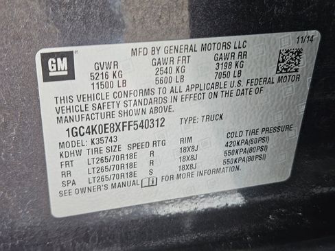 Used 2015 Chevrolet Silverado 3500 LTZ w/ Duramax Plus Package image 36