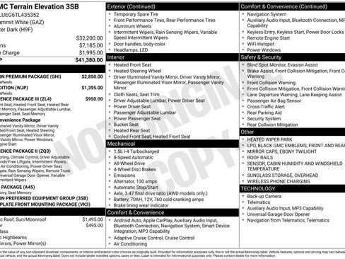 New 2026 GMC Terrain Elevation w/ Elevation Premium Package image 3