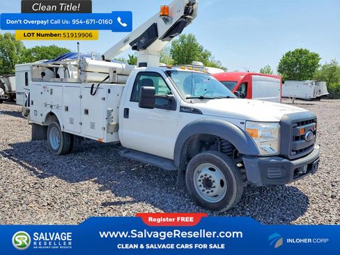 Used 2014 Ford F450 XL w/ Snow Plow Prep Package RWD image 5