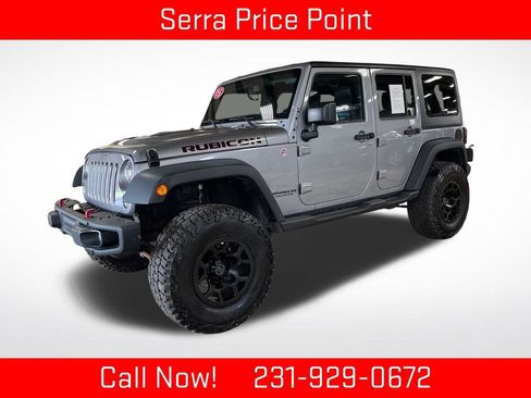 Used 2015 Jeep Wrangler Unlimited Rubicon w/ Dual Top Group AWD/4WD image 1