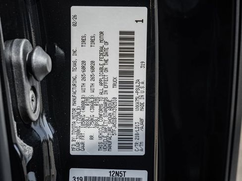 New 2026 Toyota Tundra Limited image 39