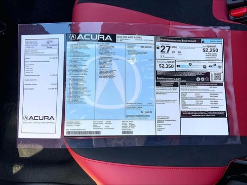 New 2025 Acura ADX A-Spec image 22