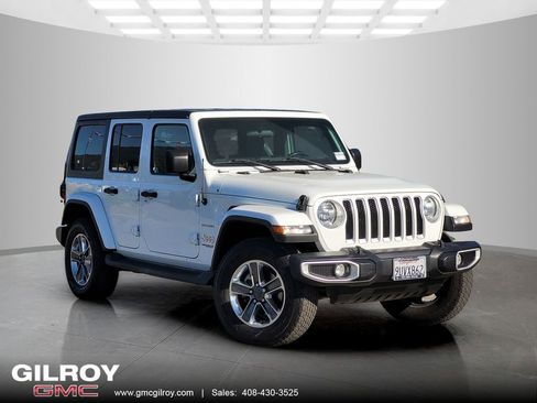 Used 2021 Jeep Wrangler Unlimited Sahara AWD/4WD image 1