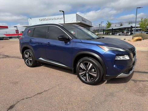 Used 2022 Nissan Rogue Platinum w/ Head-Up Display Package AWD/4WD image 1