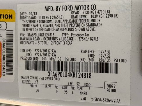 Used 2019 Ford Fusion SE FWD image 37