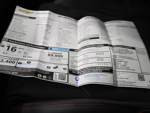 Used 2023 Chevrolet Camaro ZL1 RWD image 56