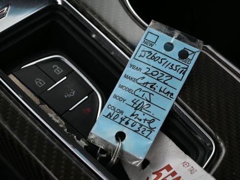Used 2022 Cadillac CT4 V Blackwing w/ Climate Package RWD image 28