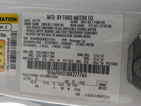 Used 2019 Ford Fusion SE image 33