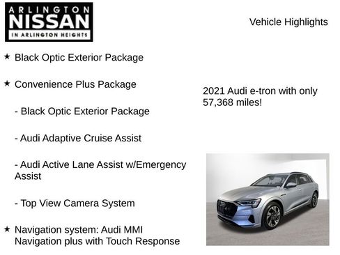 Used 2021 Audi e-tron Premium w/ Convenience Plus Package image 8