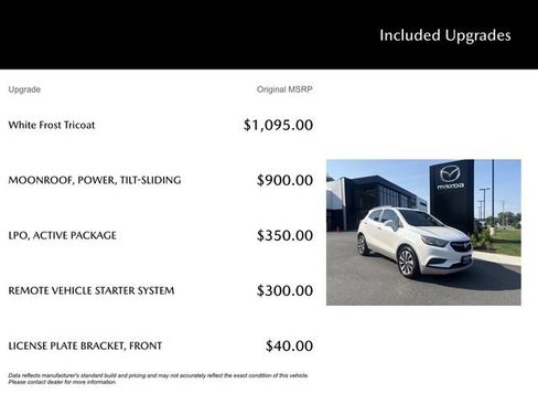 Used 2021 Buick Encore Preferred w/ LPO, Active Package AWD/4WD image 5