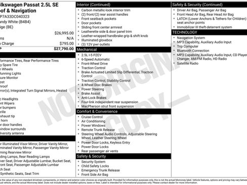 Used 2013 Volkswagen Passat 2.5 SE image 1