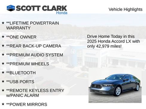 Used 2025 Honda Accord LX image 11