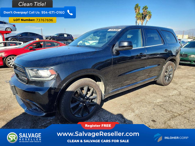 Used 2018 Dodge Durango SXT w/ Quick Order Package 2BB RWD image 1
