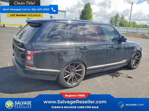 Used 2016 Land Rover Range Rover HSE AWD/4WD image 4