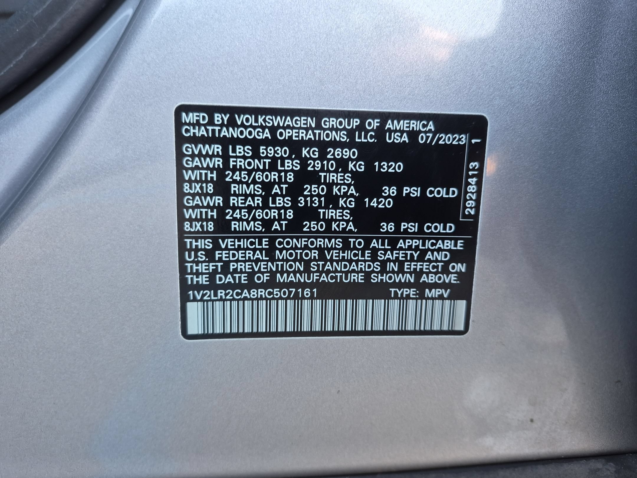 Used 2024 Volkswagen Atlas SE AWD/4WD image 33
