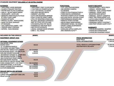 Used 2026 Ford Explorer ST w/ Sun And Sound Package image 2