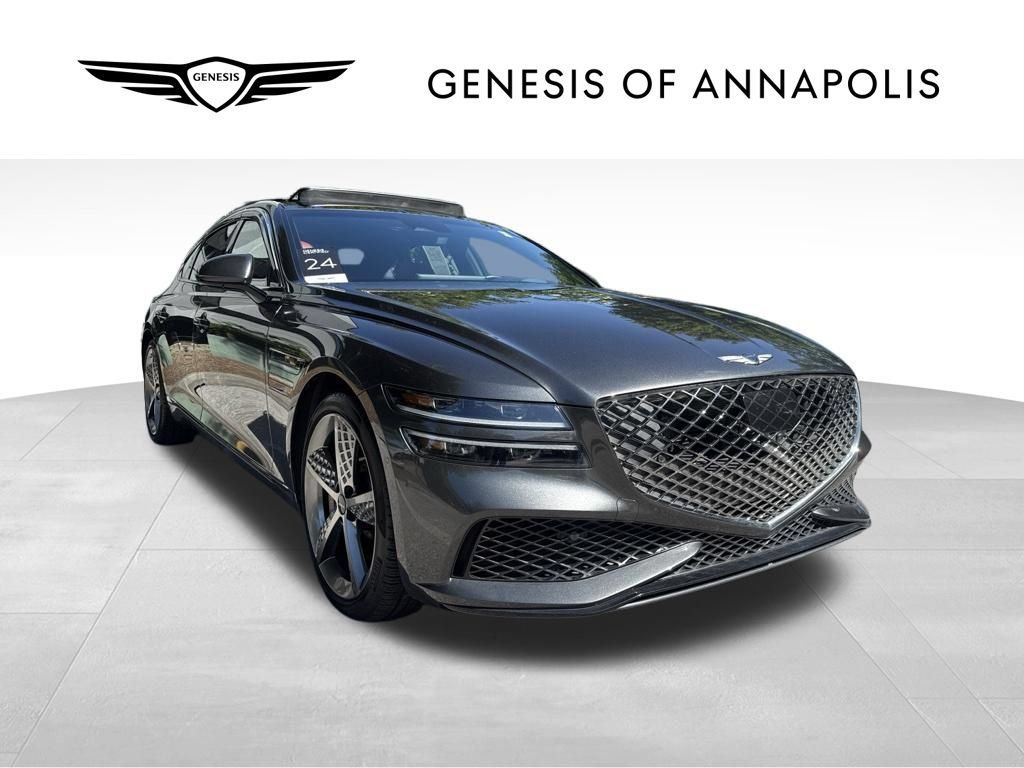 Used 2024 Genesis G80 3.5T Sport AWD/4WD image 1