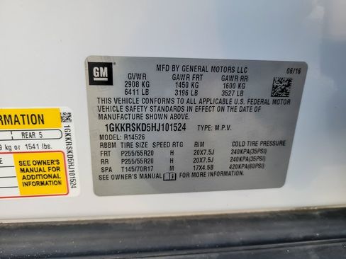 Certified 2017 GMC Acadia Limited SLT image 26