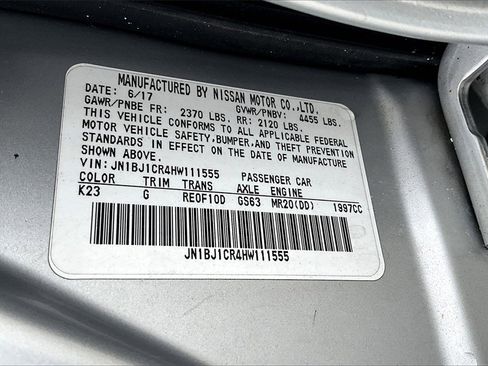 Used 2017 Nissan Rogue Sport SL w/ SL Premium Package image 28