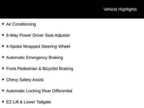 New 2025 Chevrolet Colorado W/T w/ Advanced Trailering Package image 23