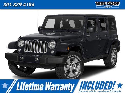 Used 2017 Jeep Wrangler Unlimited Sahara w/ Dual Top Group AWD/4WD image 1