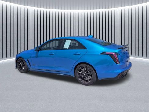 Used 2025 Cadillac CT4 V Blackwing w/ LPO, Blue Accent Package RWD image 12