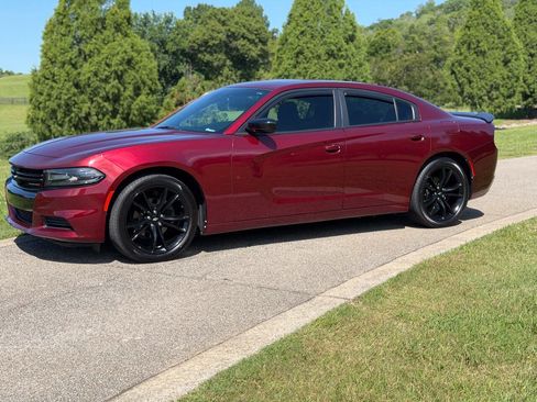 Used 2018 Dodge Charger SXT w/ Blacktop Package RWD image 1