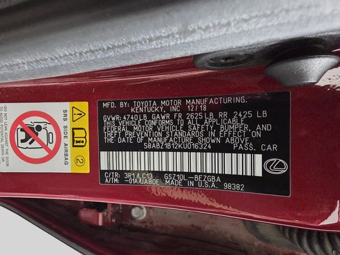 Used 2019 Lexus ES 350 image 31