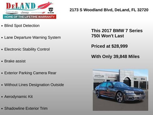 Used 2017 BMW 750i image 18