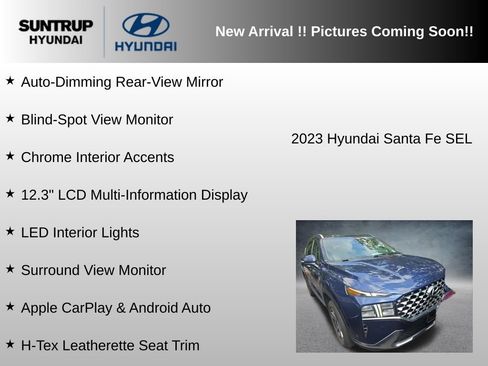Used 2023 Hyundai Santa Fe SEL w/ Premium Package AWD/4WD image 9