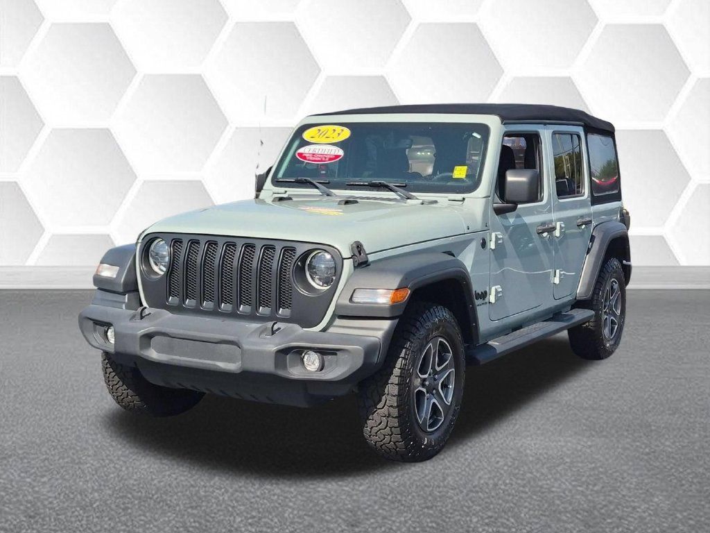 Certified 2023 Jeep Wrangler Unlimited Sport AWD/4WD image 7