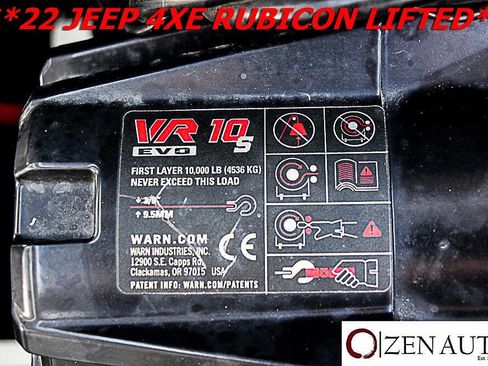 Used 2022 Jeep Wrangler Unlimited Rubicon 4xe w/ Cold Weather Group image 53