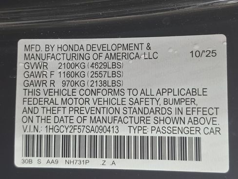 Used 2025 Honda Accord Sport image 27