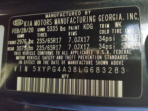Used 2020 Kia Sorento LX FWD image 33