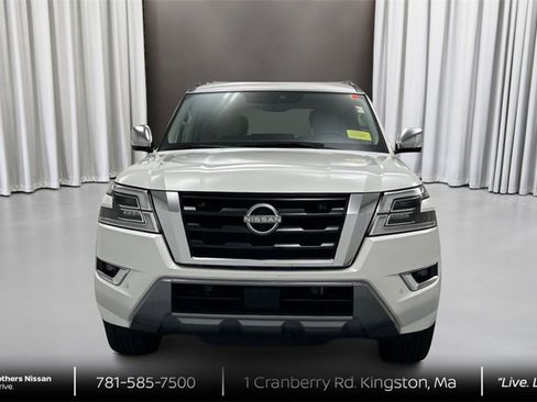 Certified 2024 Nissan Armada Platinum w/ Captain's Chairs Package image 2