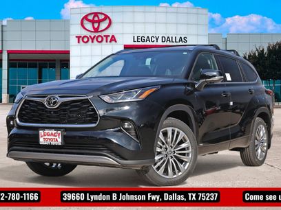 New 2026 Toyota Highlander Platinum