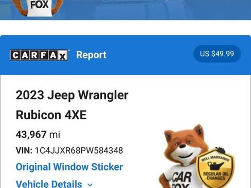 Used 2023 Jeep Wrangler Unlimited Rubicon 4xe w/ Cold Weather Group AWD/4WD image 6