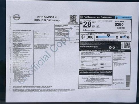 Used 2018 Nissan Rogue Sport S w/ S Appearance Package FWD image 26