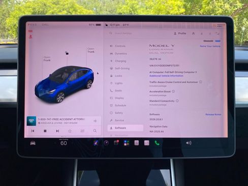 Used 2021 Tesla Model Y Long Range AWD/4WD image 2