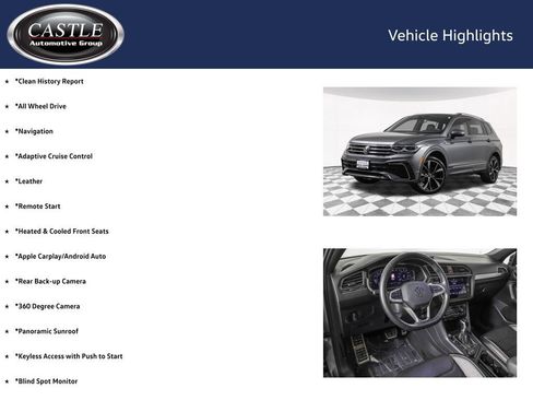 Used 2023 Volkswagen Tiguan SEL R-Line AWD/4WD image 4