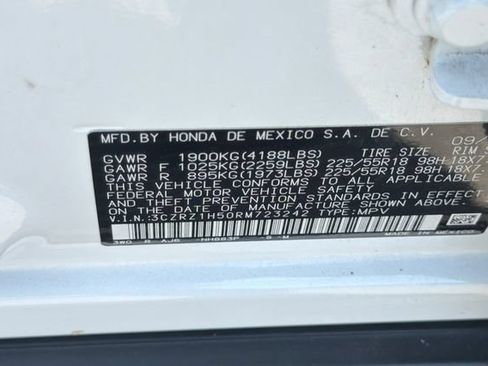 Certified 2024 Honda HR-V Sport image 36