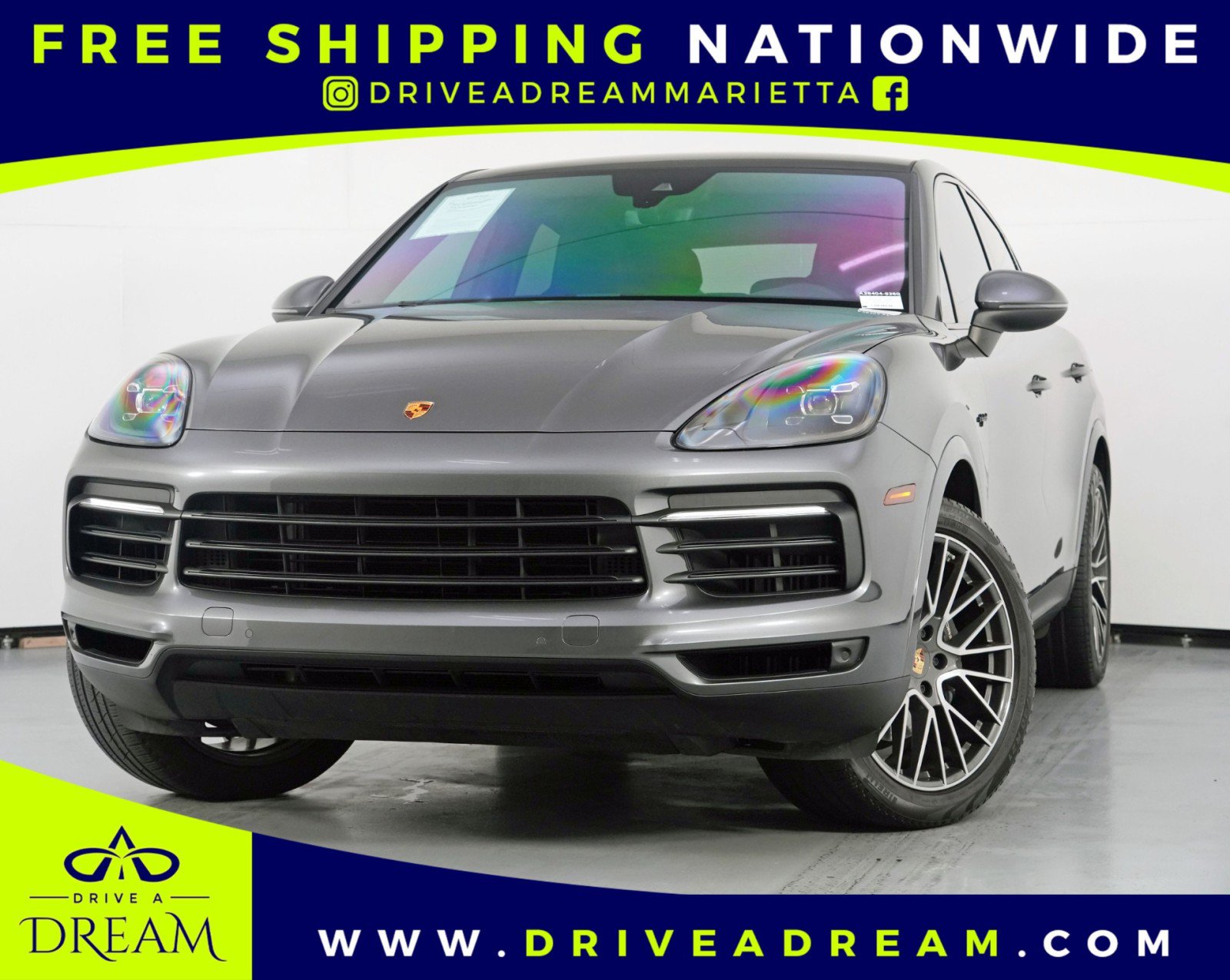 Used 2023 Porsche Cayenne Coupe AWD/4WD image 1