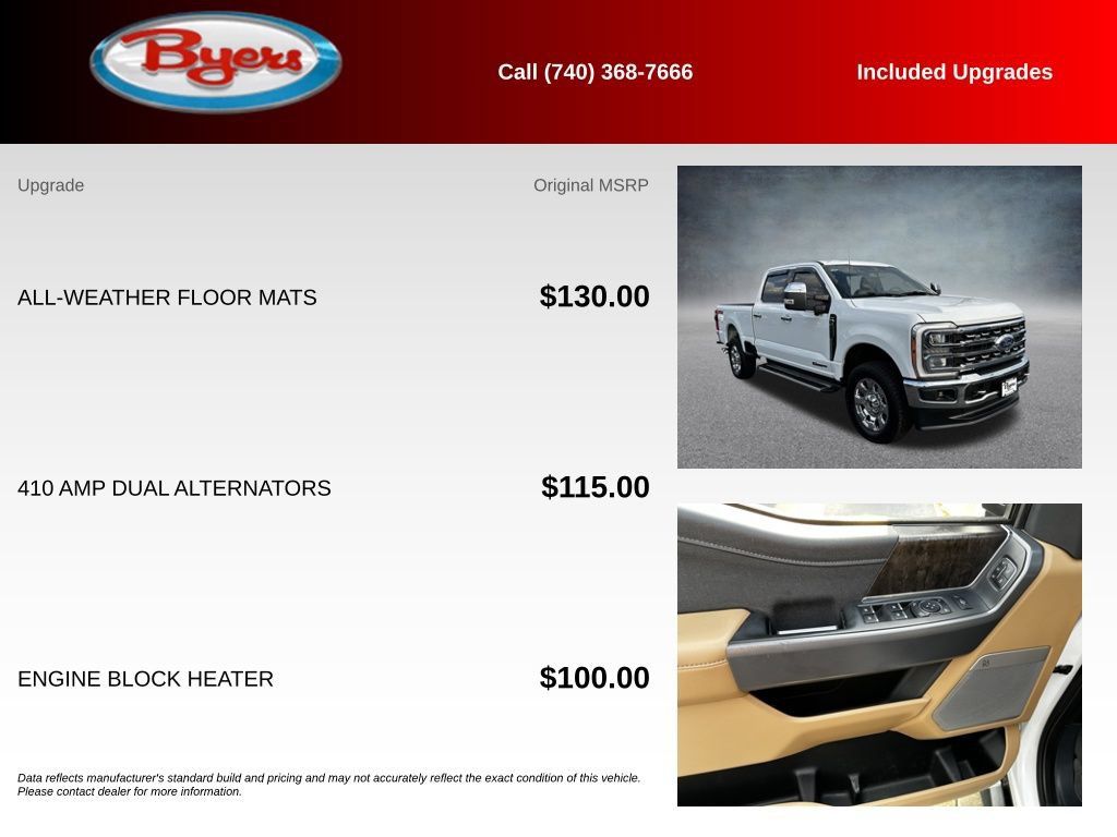 Used 2023 Ford F250 Lariat w/ Chrome Package AWD/4WD image 6