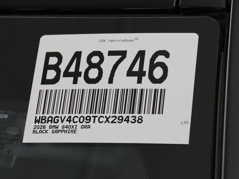 New 2026 BMW 840i xDrive w/ M Sport Professional Package AWD/4WD image 27