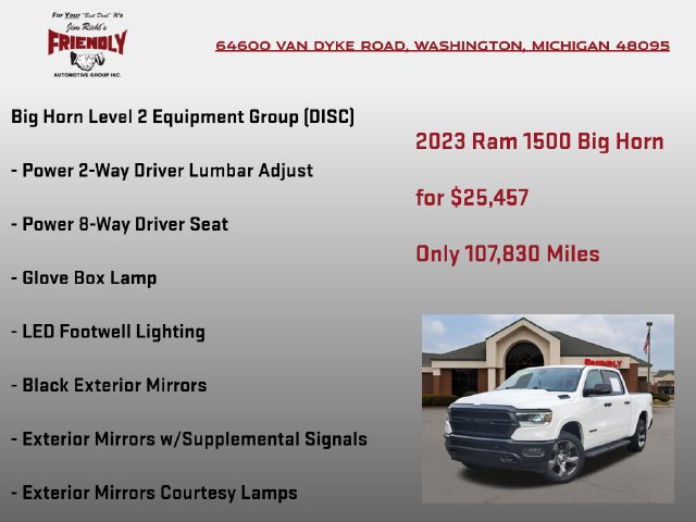 Used 2023 RAM 1500 Big Horn AWD/4WD image 15